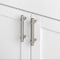 Gliderite Hardware 3-3/4 in. Center to Center Satin Nickel Solid Steel Bar Pull - 4006-96-SS 4006-96-SS-1 - alternate 4
